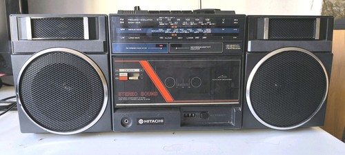 Boombox ghettoblaster hitachi - ghettoblaster,