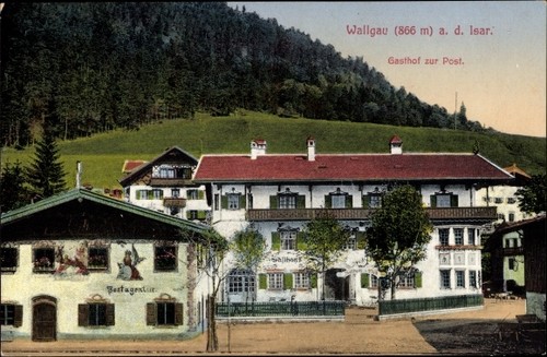 Wallgau oberbayern gasthof - wallgau, oberbayern,