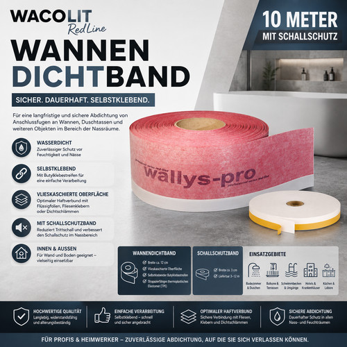 Wannendichtband - , +