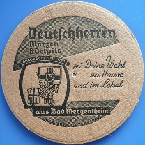 Alter bierdeckel brauerei - bierdeckel,