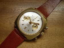 Kelek Breitling GHC Chronograph Valjoux 7733 Swiss Made 1970 intakt guter Zust.
