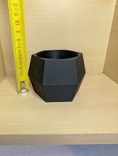 übertopf sechseckig 6cm - sechseckig,