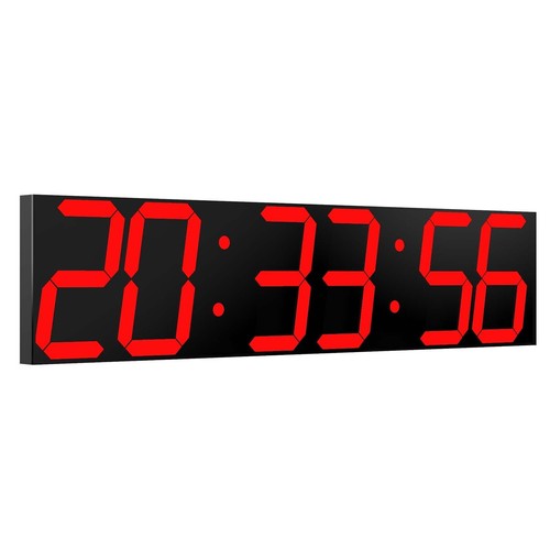 Digitale wanduhr übergroße - digitale, wanduhr,