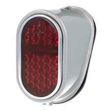 Rücklicht oval komplett - , rot