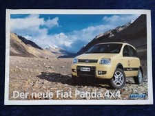 FIAT Panda 4x4 Prospekt 8.2004