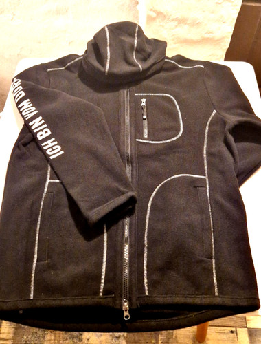 Herren fleece hoodie - fleece,