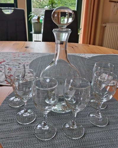 Sherry set karaffe - sherry, 6