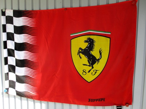 Orig ferrari flagge fahne - ferrari,