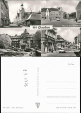 Glauchau Postamt, Platz  Freundschaft, Kreiskrankenhaus Friedrichs-Straße 1976