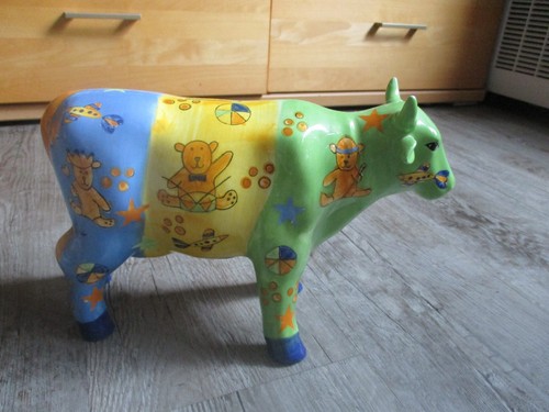 Kuh sparschwein buntes - ,