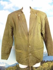 HIRSCHBERG lässig verspeckt Glattlede Janker Antik-Style Lederjanker Gr.50