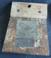 Alter Gipsspatel - Putzrakel