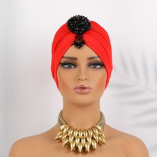 African Women Turban Pleated