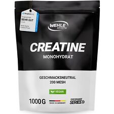 1kg / 1000g Creatin Monohydrat Pulver - Kreatin-Powder - 200Mesh - Muskelaufbau