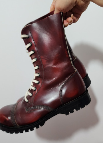 Stiefel underground dunkelrot - stiefel,