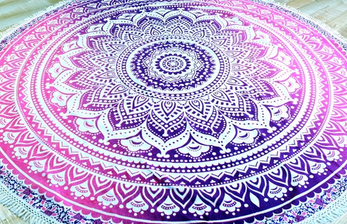 Rundes indisches mandala tuch - rundes,