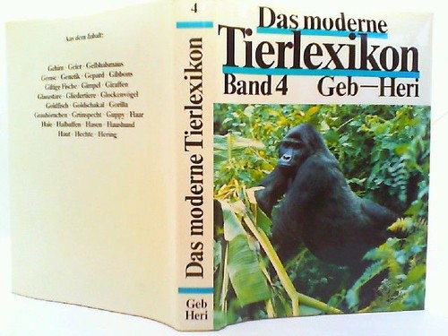 Das moderne tierlexikon - das, tierlexikon,