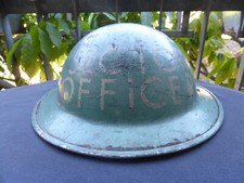 Original   British  Police Stahlhelm von  BMB  " British Motor Bodies " 2. WK 