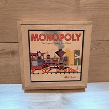 Monopoly Nostalgie Holzkiste