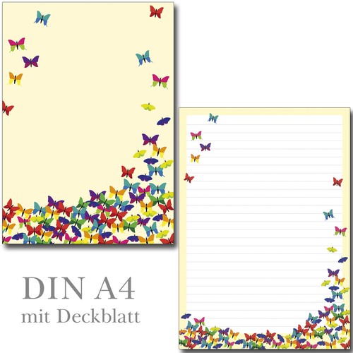 Schreibblock bunte