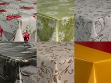 Wachstuch-Tischdecken Margeriten Grün Weiß Blumen rechteckig