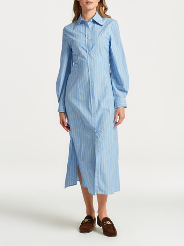 Gant damen kleid - kleid, blau