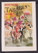 Jugendstil Art Nouveau Künstler Ansichtskarte Wiener Ballhaus Tabarin
