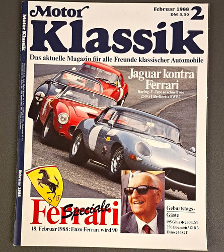 Motor klassik 1988 - motor, ferrari