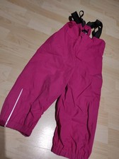 Trollkids Matsch Regen Wind Wetter Hose Outdoor Waldkiga Rosa 110