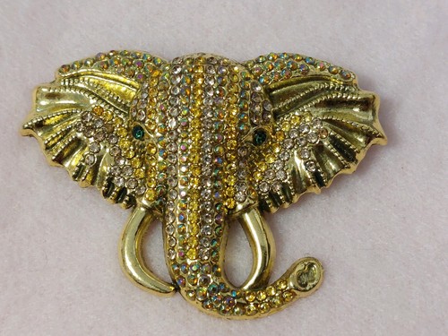 Schmuck brosche elefanten kopf - brosche,