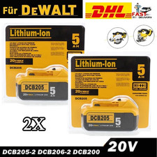 2X Für DeWalt DCB184 Akku 18V
