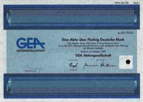 Gea 1989 bochum - 1989,
