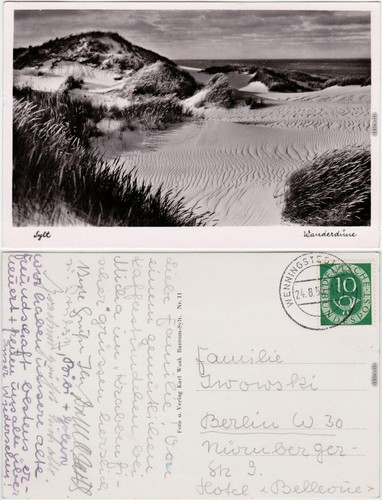 Westerland wanderdüne - westerland, (sylt)