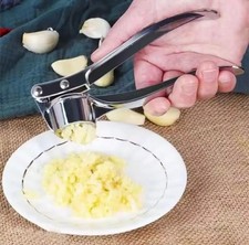 Knoblauchpresse aus Edelstahl