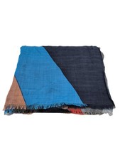 BECKSöNDERGAARD Strickschal Damen Schal schwarz-blau Casual-Look