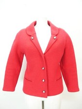 Litza rot Schurwolle mit