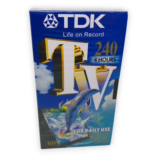Tdk 240 vhs - tdk,