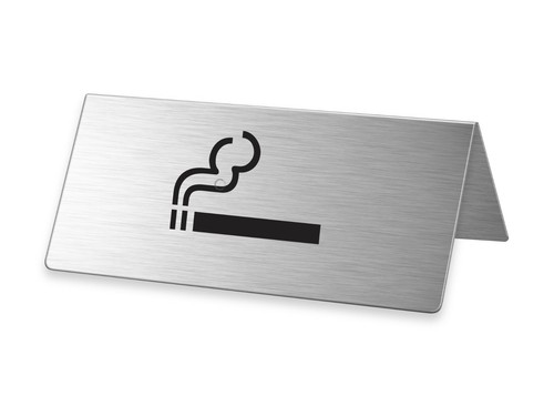 Tischschild rauchen erlaubt - tischschild,