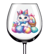 12x bunte Ostern Kätzchen