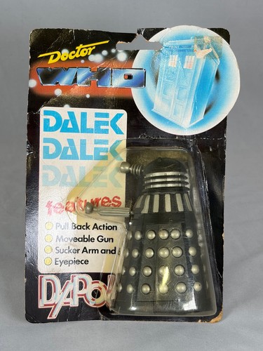 Doctor who dapol black silver - who:,