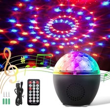 LED Discokugel Lichteffekt Magic RGB Party lichtorgel Bühnenbeleuchtung  Licht