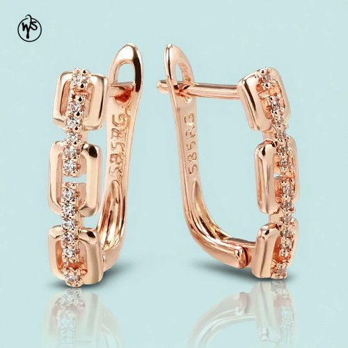 Ohrringe vergoldet rosegold - ohrringe,