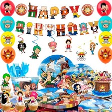 117pcs One Piece Kinder Party
