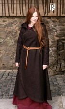 Burgschneider Mantel Enya - Braun Wikinger Mittelalter XXL/XXXL Leonardo Carbone