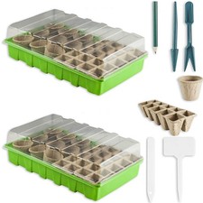 2 Gewächshaus Komplett Set