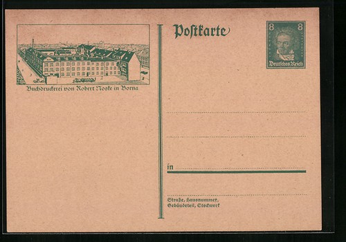 Ganzsache pp104b3 borna - ganzsache,