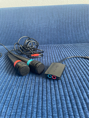 Singstar mikrofone rot blau - singstar,