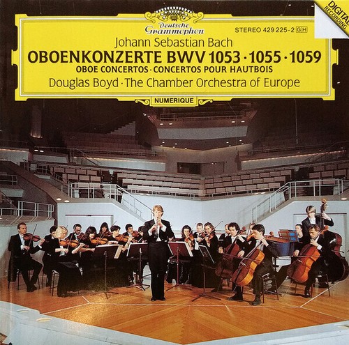 Bach oboenkonzerte bwv 1053 - cd,