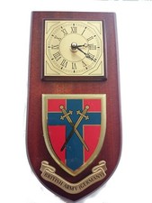 Britische Armee des Rheins Deutschland Militär Wandrelief & Uhr Mess Schild