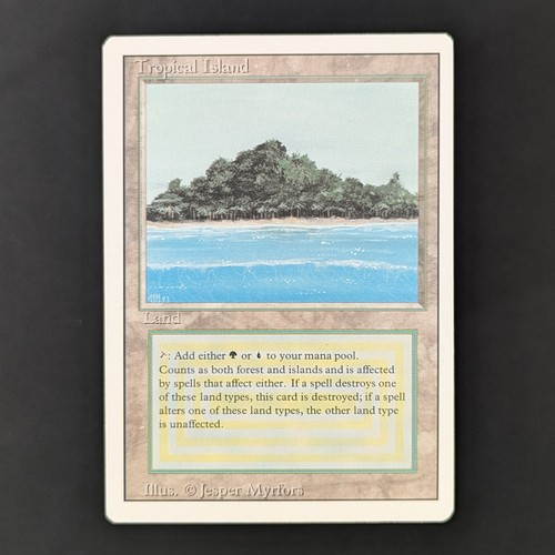 Mtg tropical island - \>>,